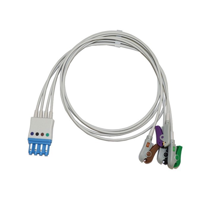 6+4 Lead EKG Leadwires For Philips M1665A