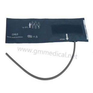 Trẻ em đơn ống NIBP huyết áp Cuff 18-26cm xanh