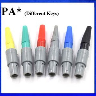 1P Kết nối y tế PAG PAA PAB PAC 2-10pin 14 Pin 1P Nam Plug 0 40 60 80 Độ Hai Keyings