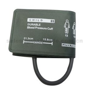 Trẻ em # 9 Single NIBP ống Cuff, 15.8-21.3cm chu vi cánh tay, mà không cần khí cầu