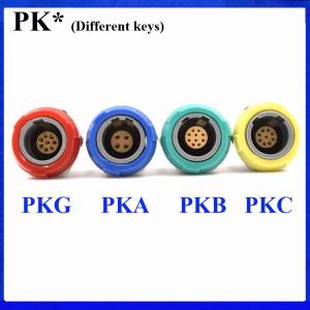 Đầu nối y tế PKG PKA PKB PKC 2-10Pin 14 Chân cắm 1P Ổ cắm 0 40 60 80 Độ ổ cắm Hai khóa