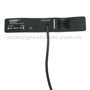 Neonate # 3 Single Tube Nibp Cuff, 5-10.5cm Chu vi cánh tay, không có túi khí