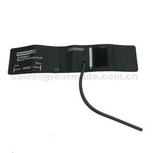 Neonate # 5 Ống đơn Nibp Cuff, 8.9-15cm Chu vi cánh tay, không có túi khí