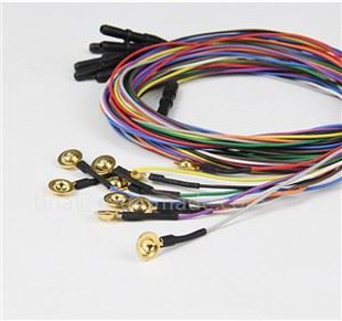 Bộ leadwires EEG mạ vàng